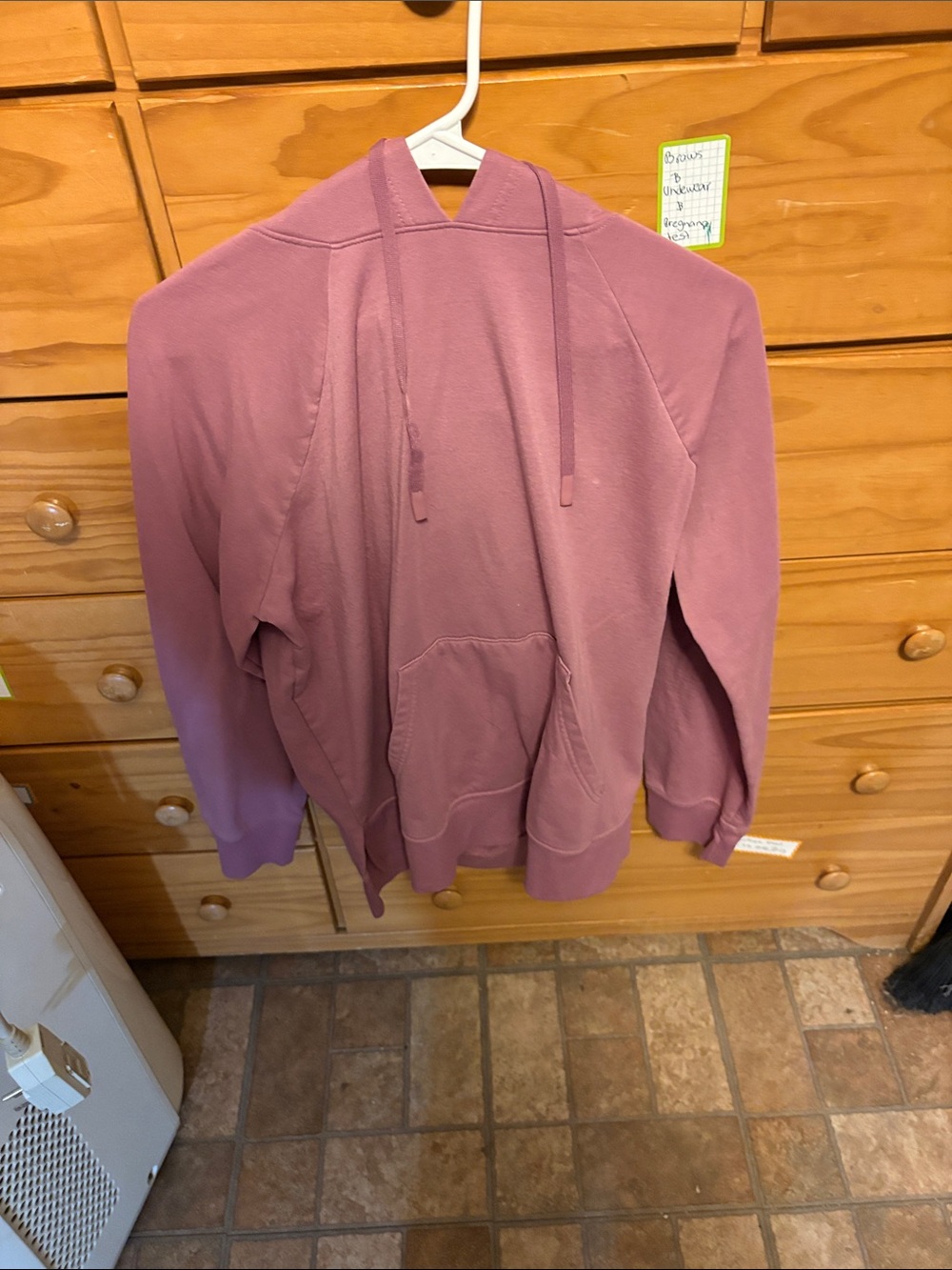 Athletic Works Dusty Rose Hooded Pullover
